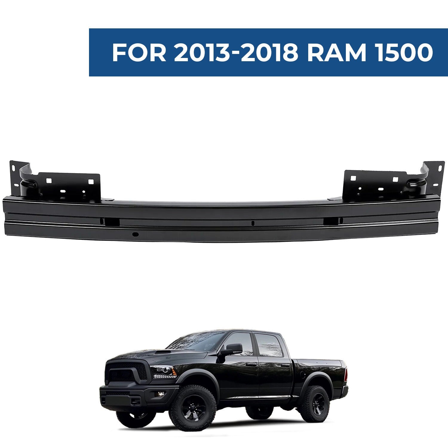 Front Bumper Impact Bar Reinforcement Beam Cross Member For DODGE Ram 1500 13-24