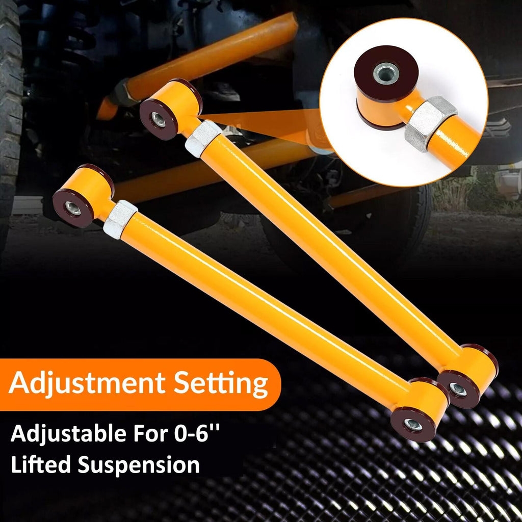 Adjustable Front Upper Lower Control Arms For 1994-2009 Dodge Ram 4x4 0-6" Lift