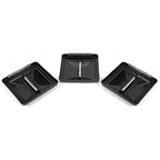 14" X 14" RV Replacement Roof Vent Cover Black Camper Trailer Vent Cover 3PCS