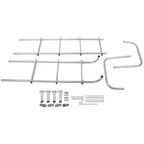 113" Universal Exterior Rear RV Ladder Silver Aluminium Assembly #139.21 LA-401