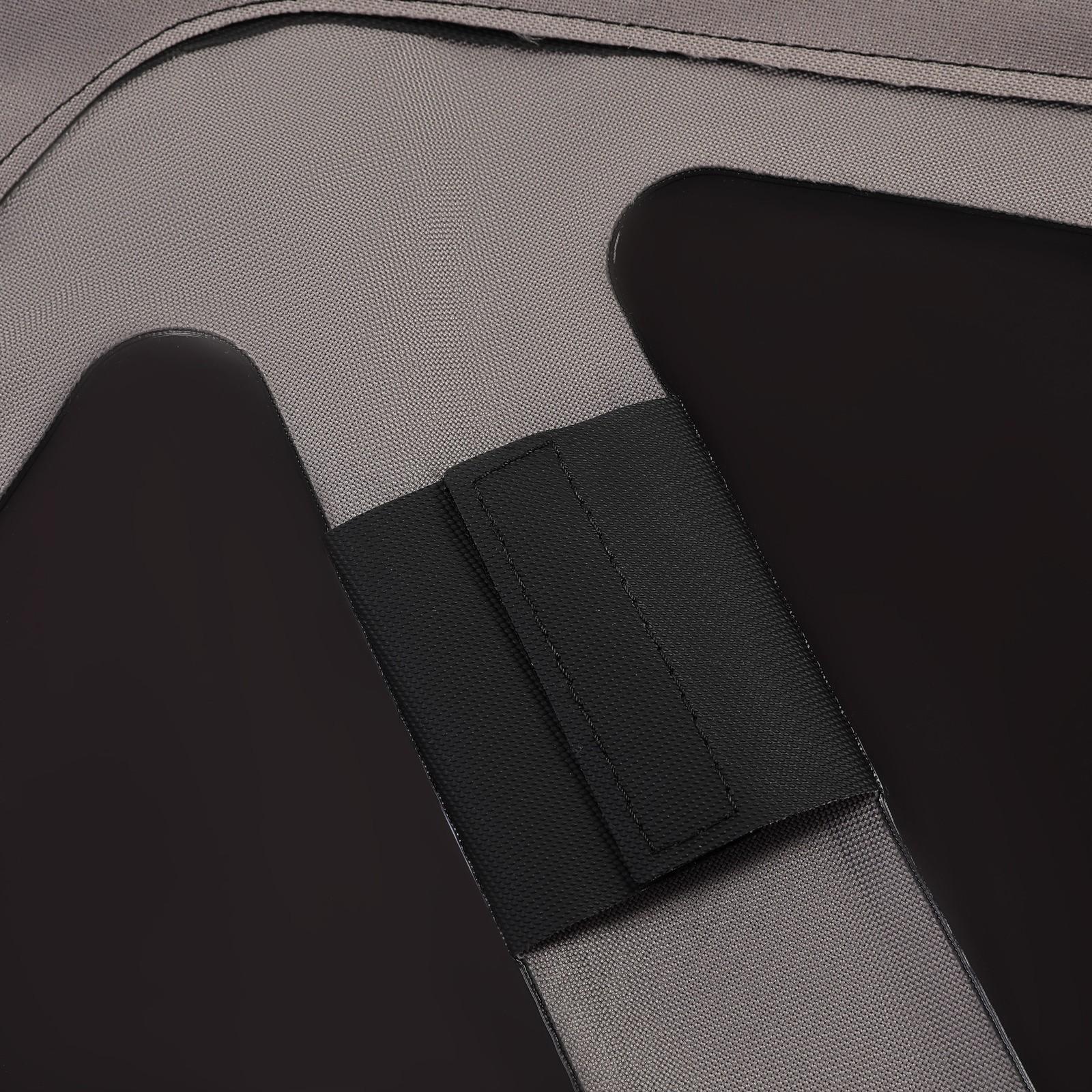 For Kia Sportage 1996-02 Replacement Convertible Soft Top & Plastic Window Black