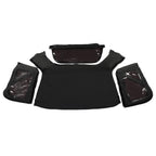 For Kia Sportage 1996-02 Replacement Convertible Soft Top & Plastic Window Black