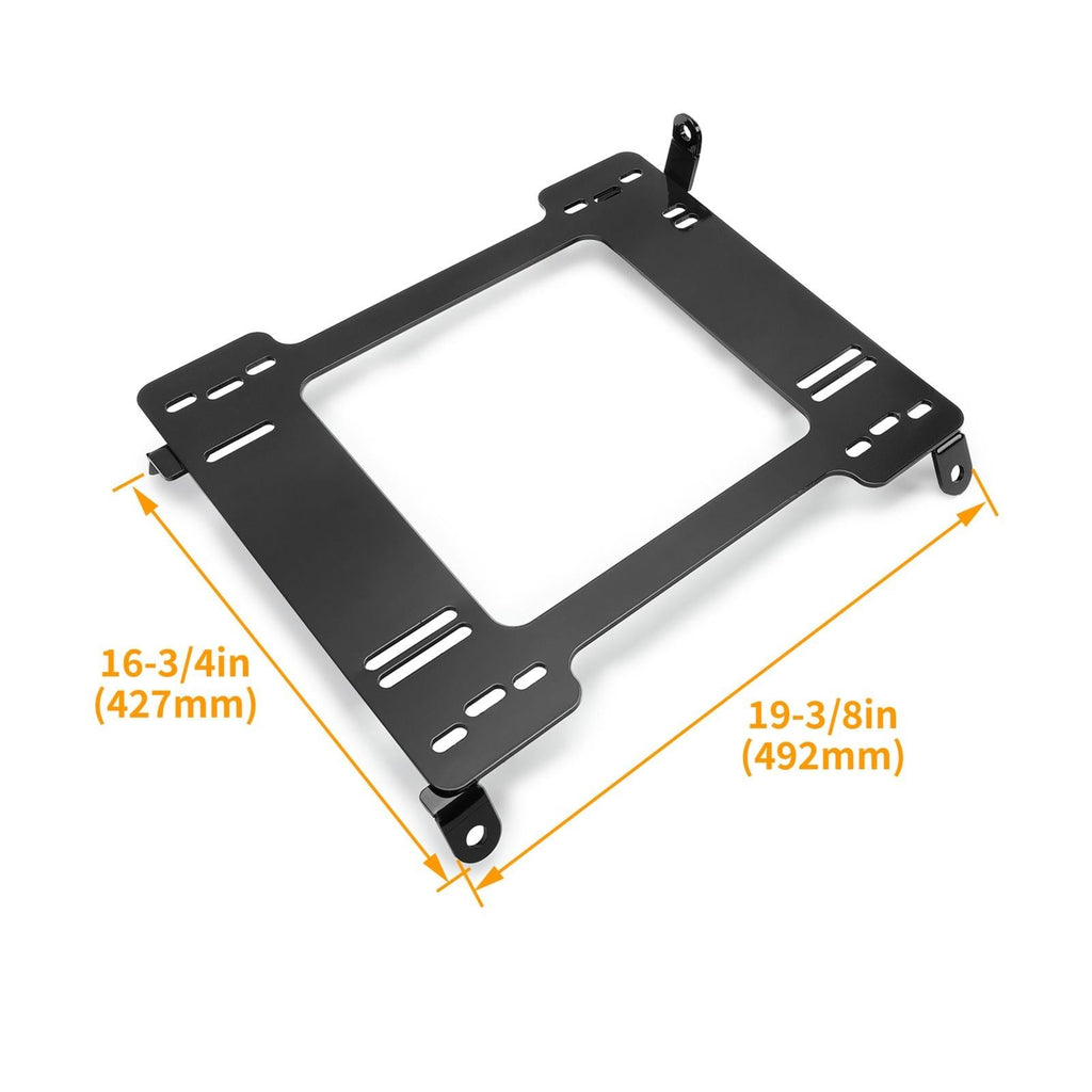Tensile Racing Seats Mounting Brackets Rail For 94-01 Acura Integra /92-95 Civic
