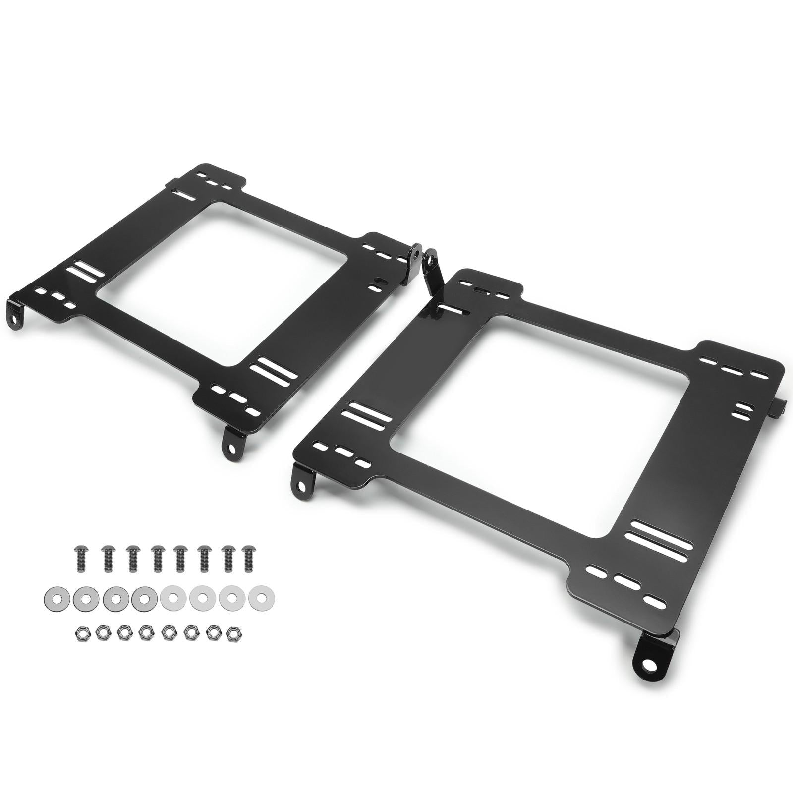 Tensile Racing Seats Mounting Brackets Rail For 94-01 Acura Integra /92-95 Civic