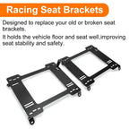 Tensile Racing Seats Mounting Brackets Rail For 94-01 Acura Integra /92-95 Civic