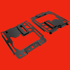2PCS Seat Lower Bases For 2014-2023 Polaris RZR XP 1000 /  XP 4 1000 Models