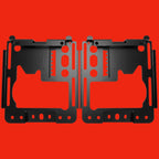 2PCS Seat Lower Bases For 2014-2023 Polaris RZR XP 1000 /  XP 4 1000 Models