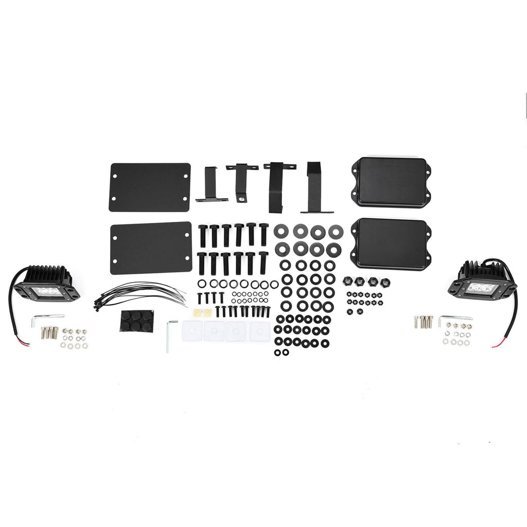 Full Width Rear Bumper For Chevy Silverado GMC Sierra 1500/2500 3500 HD 2019-22