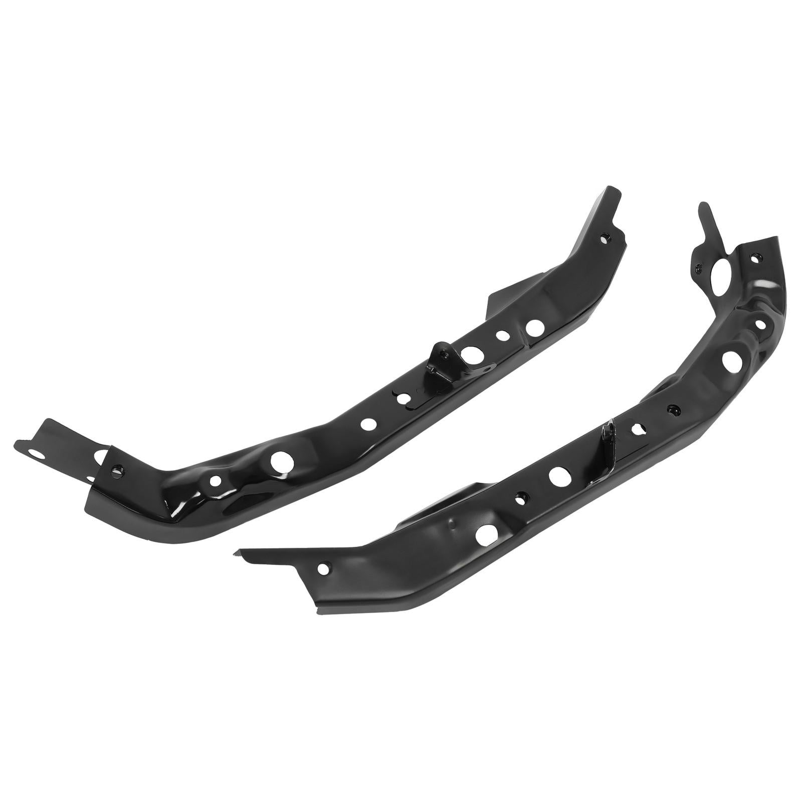 Pair Upper Radiator Core Support Bracket Assembly For Nissan Altima Maxima 13-23