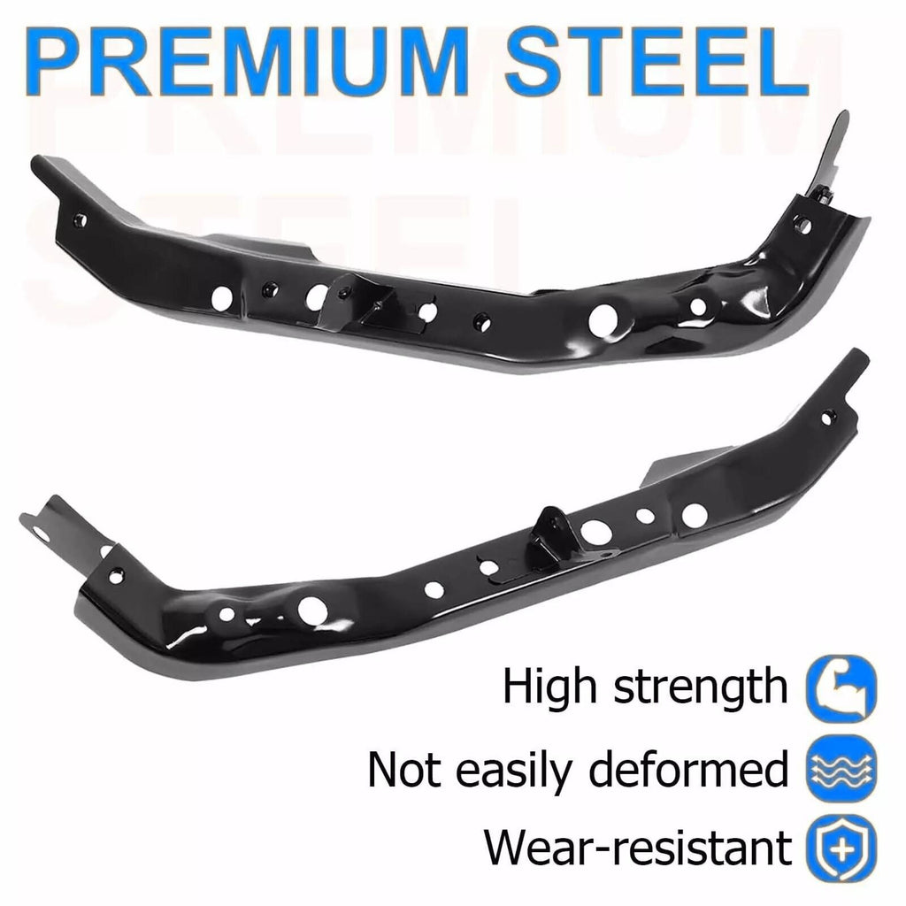 Pair Upper Radiator Core Support Bracket Assembly For Nissan Altima Maxima 13-23