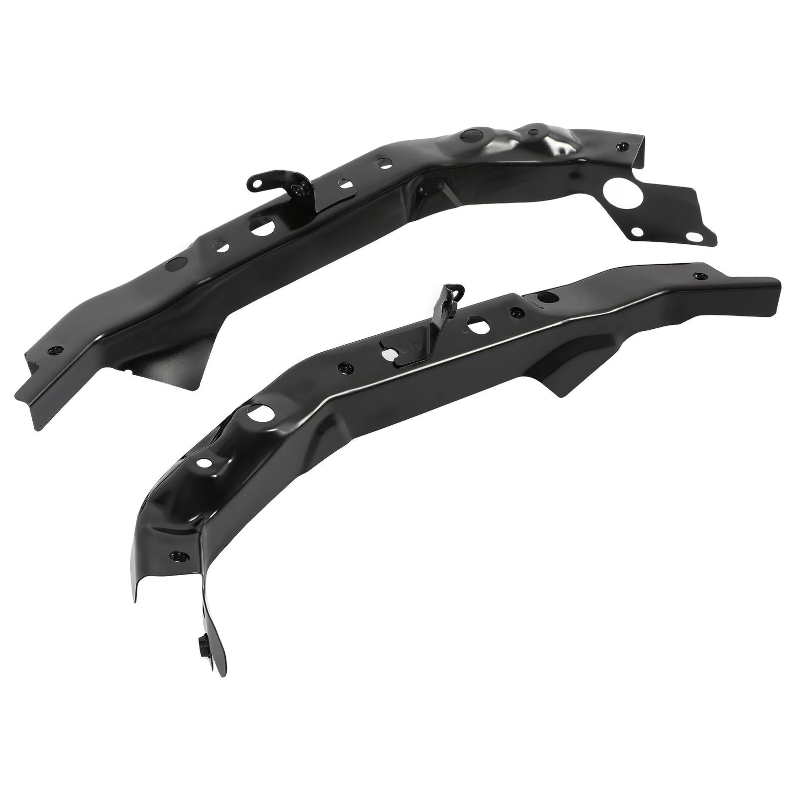 Pair Upper Radiator Core Support Bracket Assembly For Nissan Altima Maxima 13-23