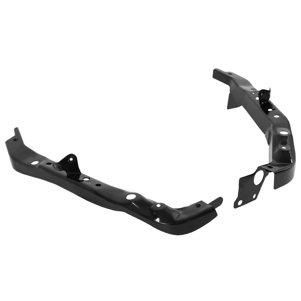 Pair Upper Radiator Core Support Bracket Assembly For Nissan Altima Maxima 13-23