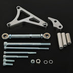 Alternator Bracket + Tension Rod Billet Aluminum Polished For Ford 289 302 68-93