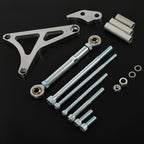 Alternator Bracket + Tension Rod Billet Aluminum Polished For Ford 289 302 68-93