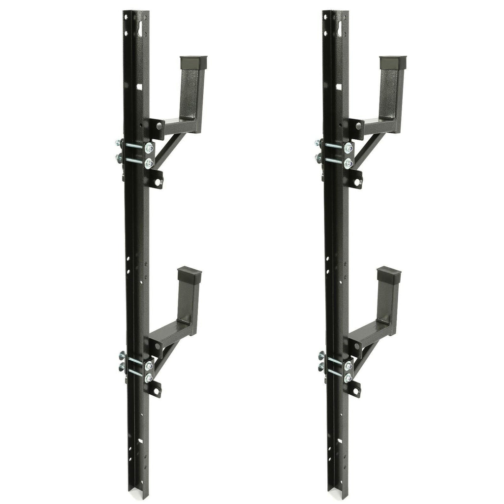 Adjustable Trailer Side Ladder Rack Exterior Wall Mount For Enclosed Trailers