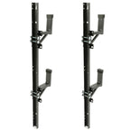 Adjustable Trailer Side Ladder Rack Exterior Wall Mount For Enclosed Trailers
