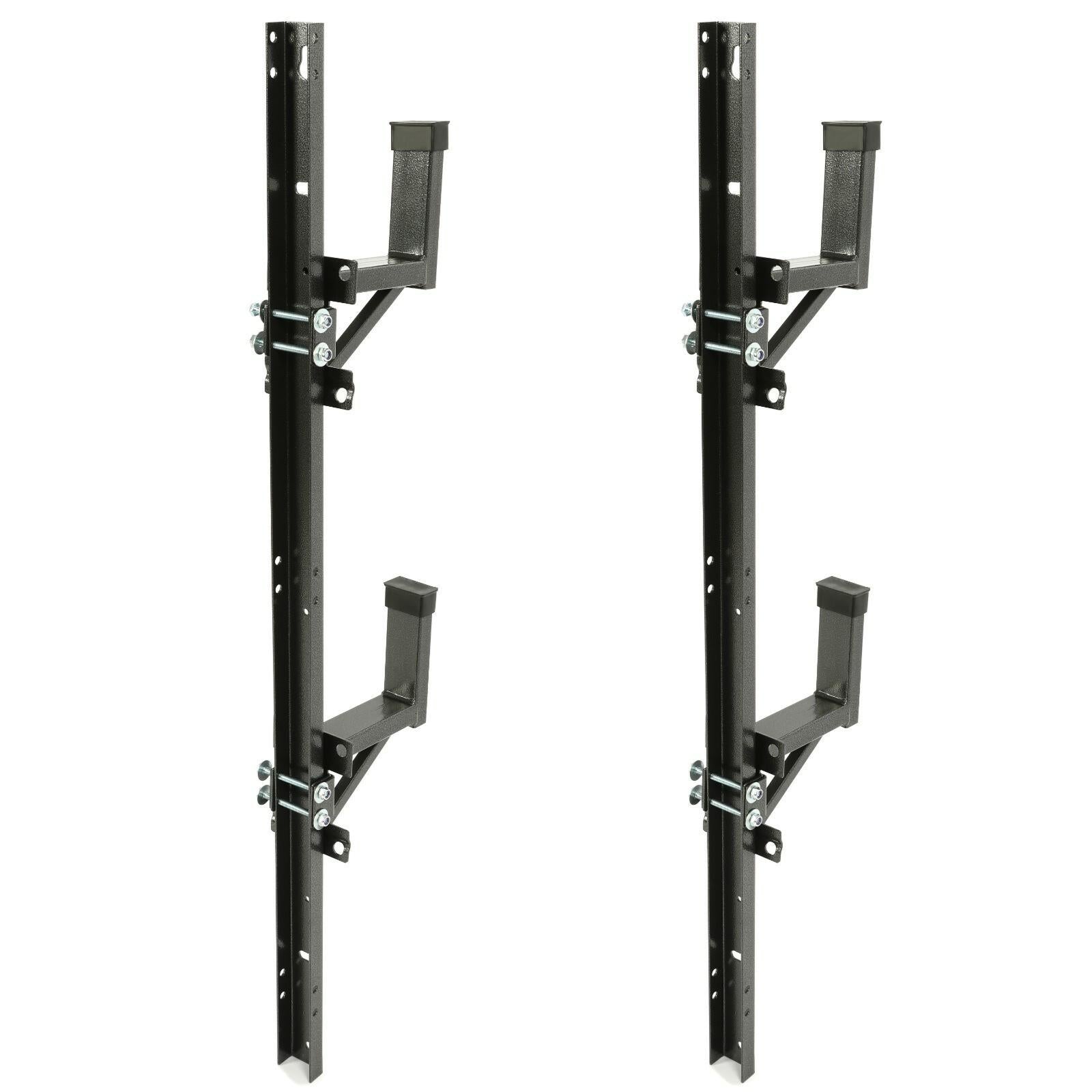 Adjustable Trailer Side Ladder Rack Exterior Wall Mount For Enclosed Trailers