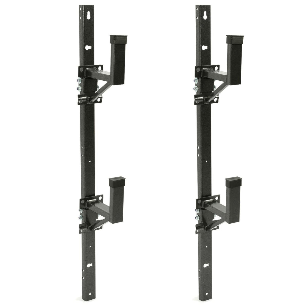 Adjustable Trailer Side Ladder Rack Exterior Wall Mount For Enclosed Trailers