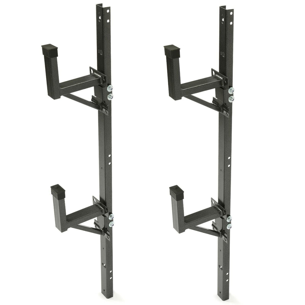 Adjustable Trailer Side Ladder Rack Exterior Wall Mount For Enclosed Trailers