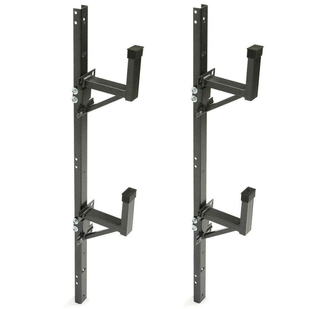 Adjustable Trailer Side Ladder Rack Exterior Wall Mount For Enclosed Trailers