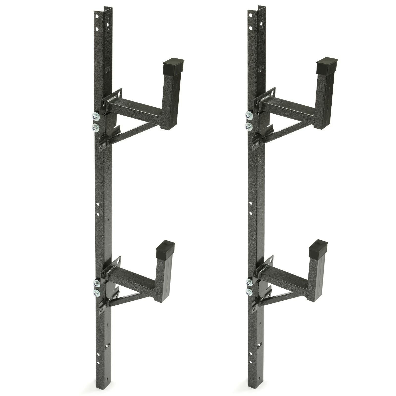 Adjustable Trailer Side Ladder Rack Exterior Wall Mount For Enclosed Trailers