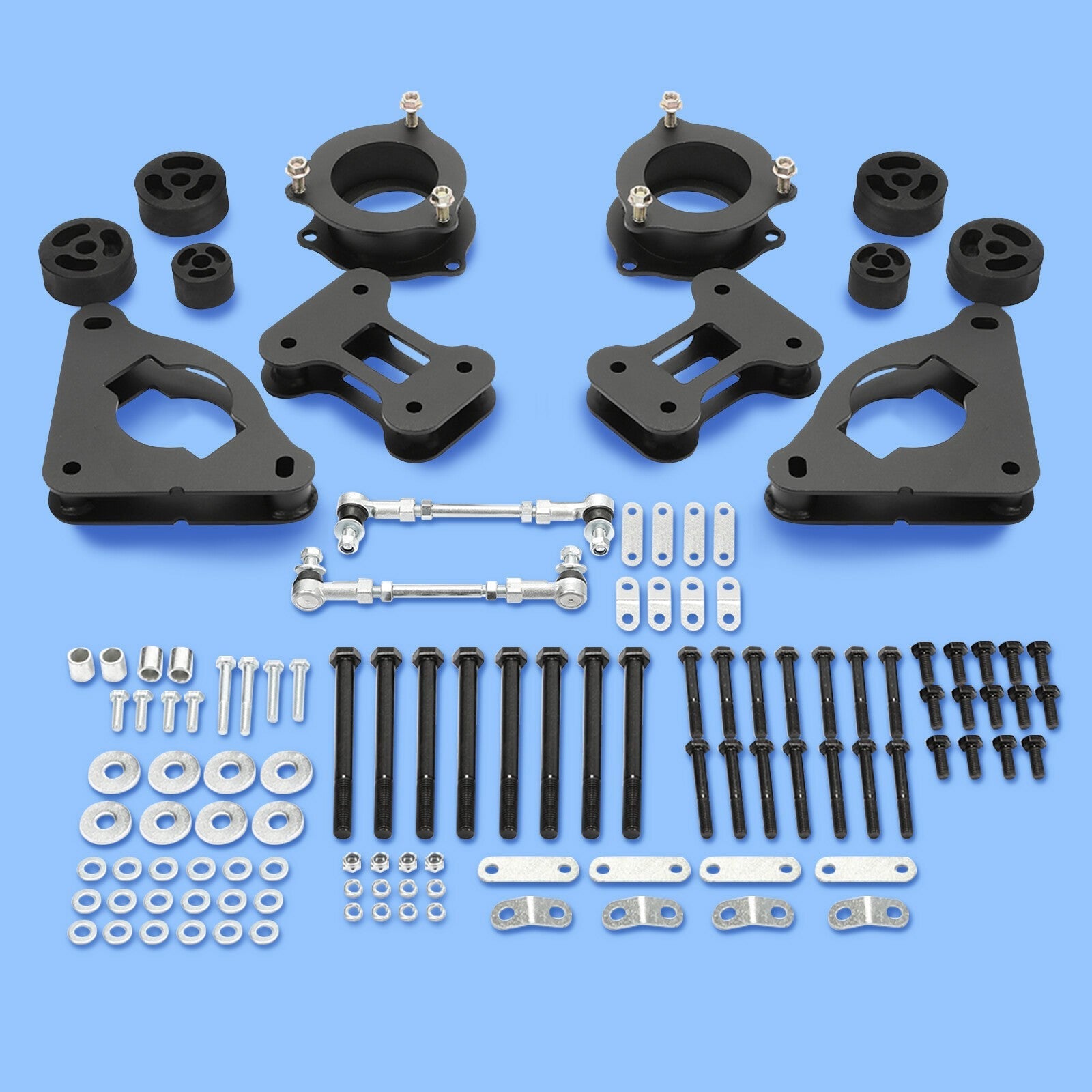 For Jeep Renegade 2015-2023 2" Front+Rear Full Lift Kit+Sway Bar Endlink