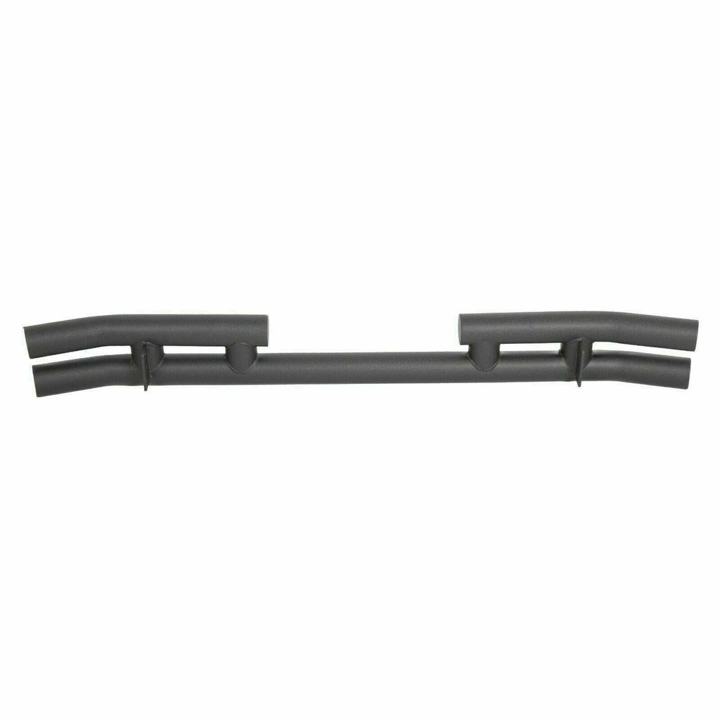FOR JEEP WRANGLER 88-06 BLACK STAINLESS DOUBLE BAR REAR BUMPER PROTECTOR GUARD