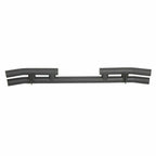 FOR JEEP WRANGLER 88-06 BLACK STAINLESS DOUBLE BAR REAR BUMPER PROTECTOR GUARD