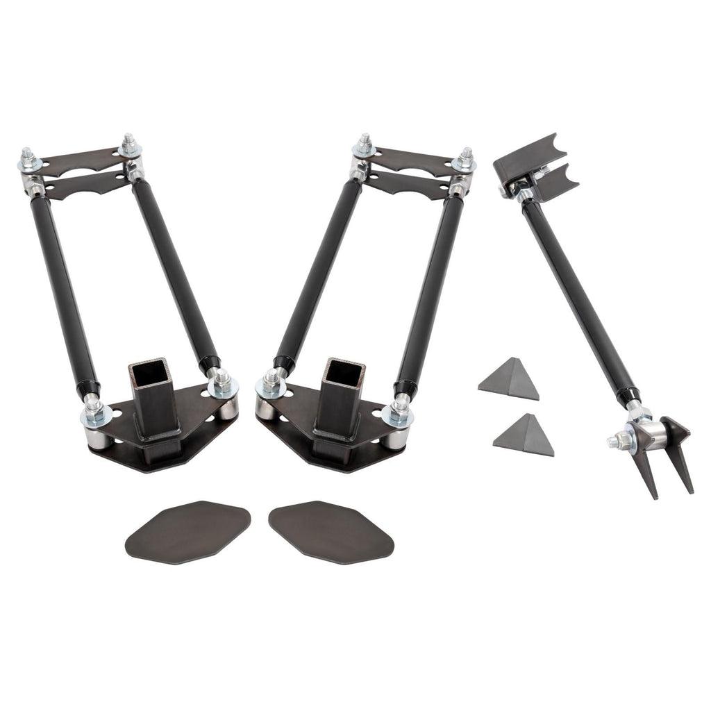 Screw-On Parallel 4 Link Suspension Hot Rod Rat Classic Car & Truck Universal