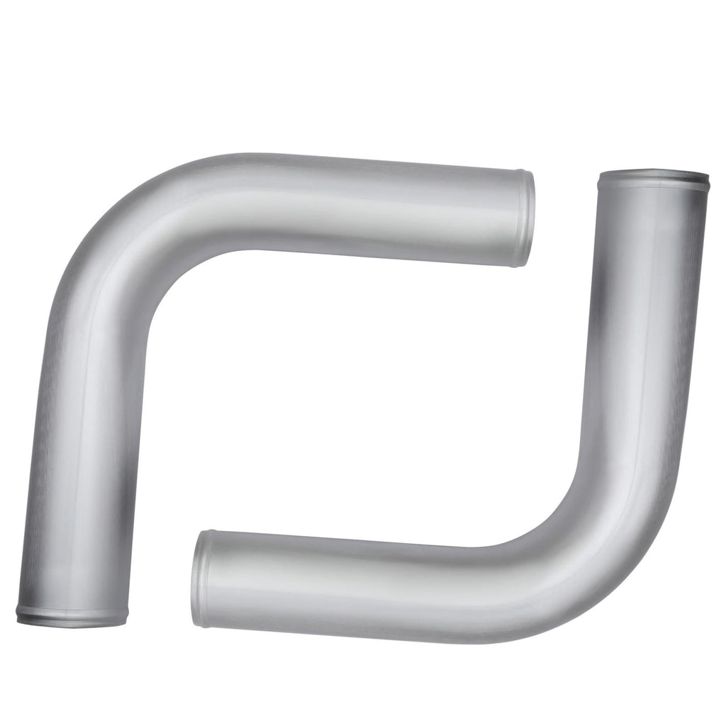 8PC 3" inch Aluminum Turbo Intercooler U Pipe Silicone Hose T-Clamp Kit Set