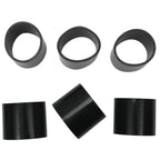 8PC 3" inch Aluminum Turbo Intercooler U Pipe Silicone Hose T-Clamp Kit Set