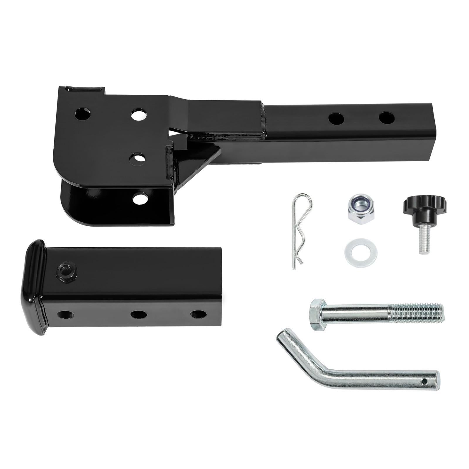 2" Trailer Hitch Adapter Folding Wheelchair Cargo Carrier Extension Shank