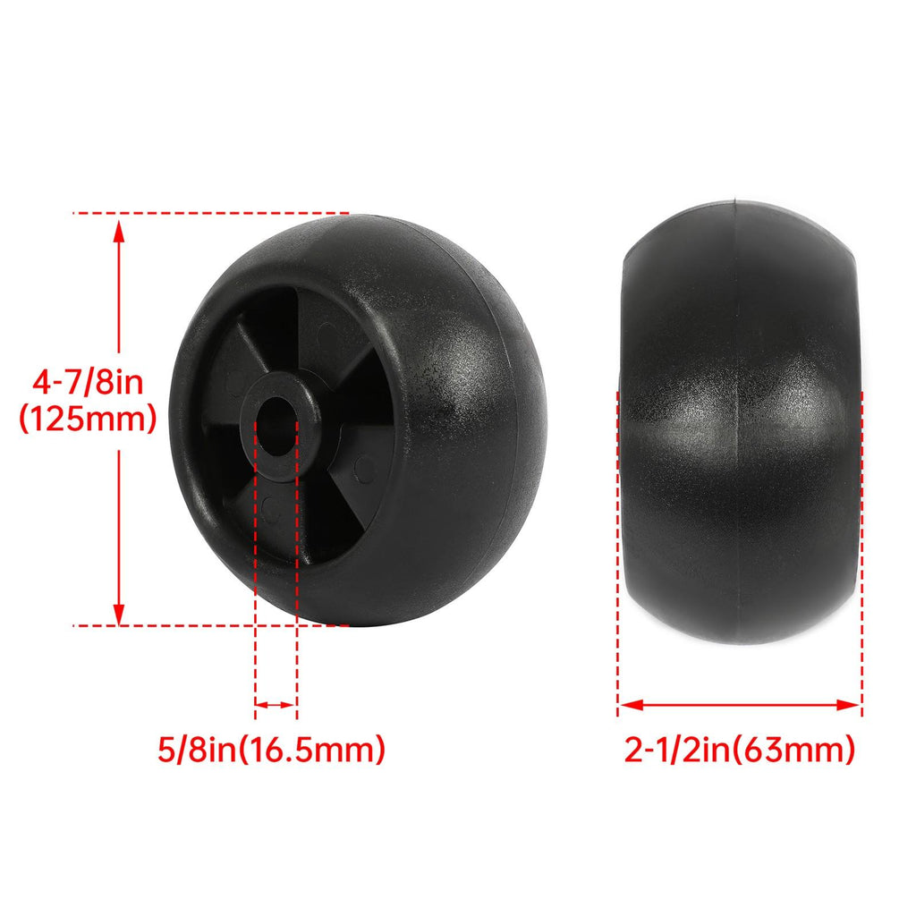 4 Deck Wheels For John Deere X500 X530 X580 Z426 LX266 A320 #M111489 #AM133602