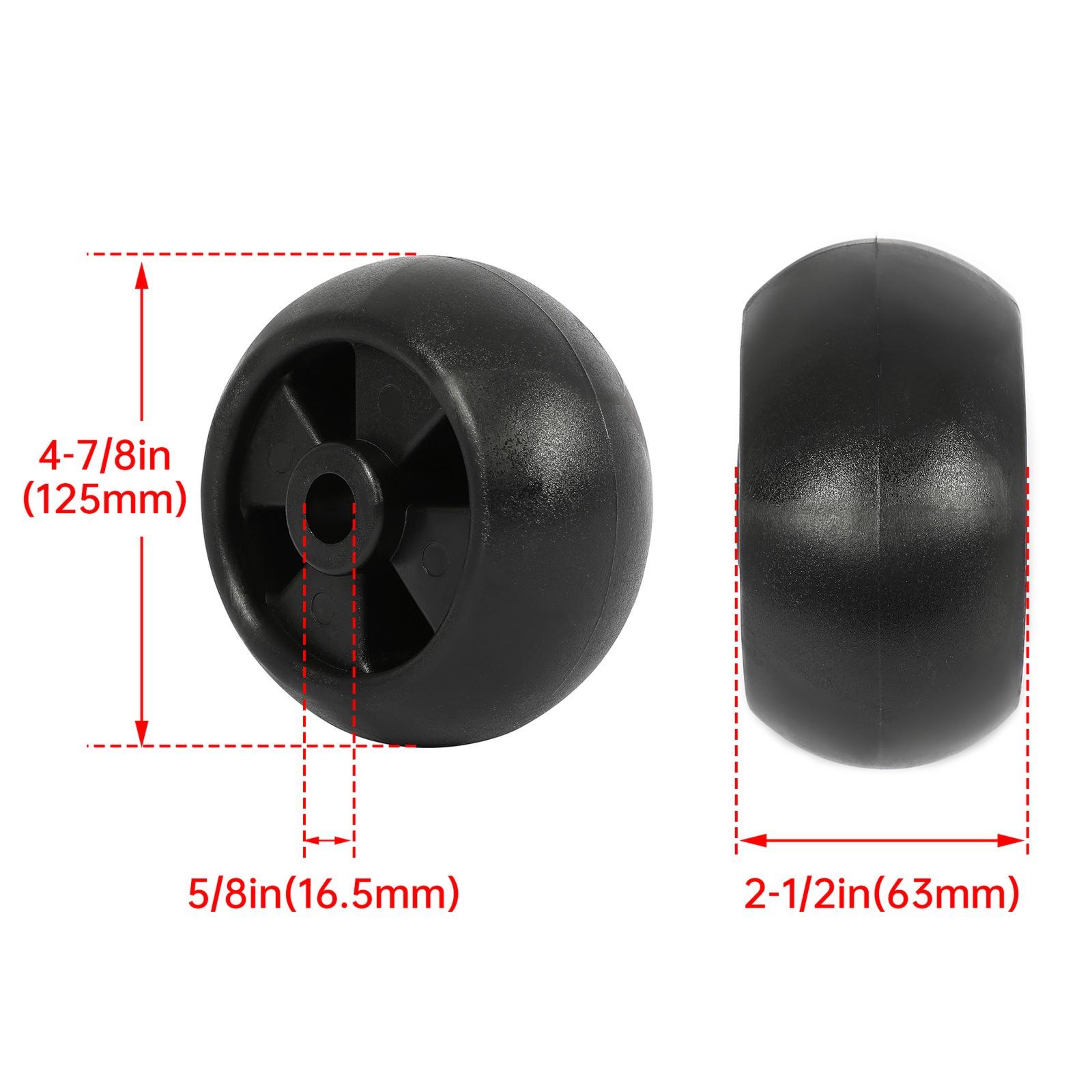 4 Deck Wheels For John Deere X500 X530 X580 Z426 LX266 A320 #M111489 #AM133602