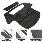 For 86-93 Chevy C4 Corvette Convertible Soft Top Sailcloth Vinyl w/ Clear Window