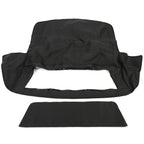For 86-93 Chevy C4 Corvette Convertible Soft Top Sailcloth Vinyl w/ Clear Window