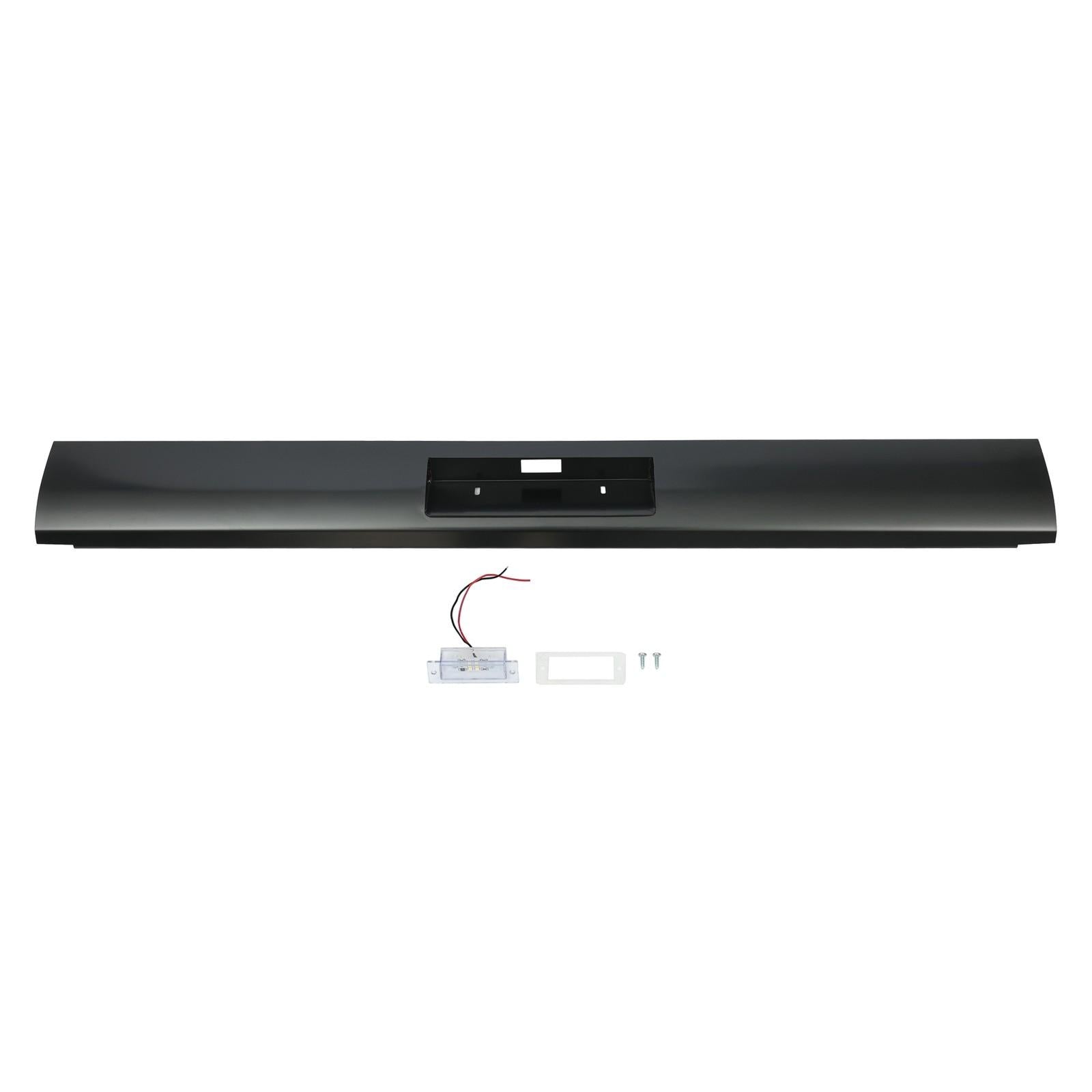 For Toyota Tacoma 1995-2004 Rear Bumper Roll Pan w/LED License Plate Light