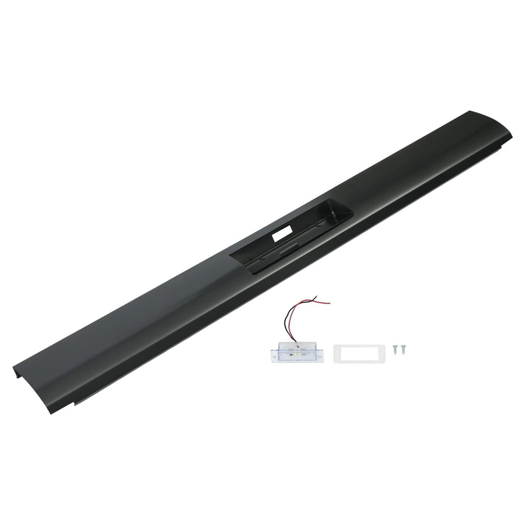 For Toyota Tacoma 1995-2004 Rear Bumper Roll Pan w/LED License Plate Light