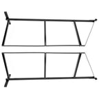 18"x60" Steel Cargo Shipping Container Shelving Shelf Bracket Powder Coated 2PCS
