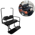 For EZGO TXT 1995+ Models Golf Cart Flip Folding Rear Seat Cushions Pad