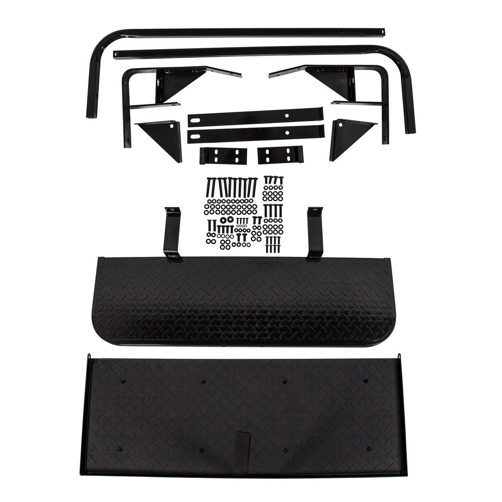 For EZGO TXT 1995+ Models Golf Cart Flip Folding Rear Seat Cushions Pad
