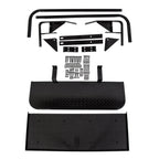 For EZGO TXT 1995+ Models Golf Cart Flip Folding Rear Seat Cushions Pad
