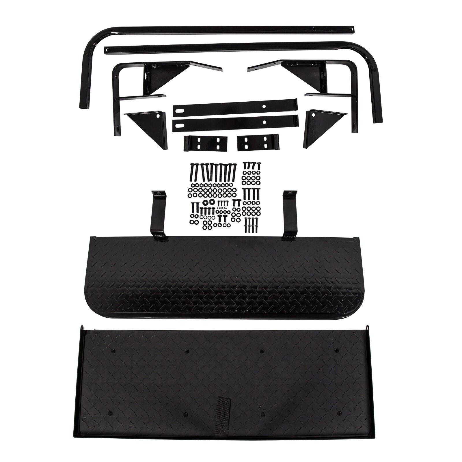 For EZGO TXT 1995+ Models Golf Cart Flip Folding Rear Seat Cushions Pad