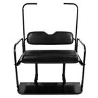For EZGO TXT 1995+ Models Golf Cart Flip Folding Rear Seat Cushions Pad