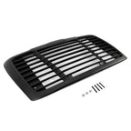 Fit Freightliner Cascadia 08-2017 Black Hood Grille With Bug Screen #A1715624002