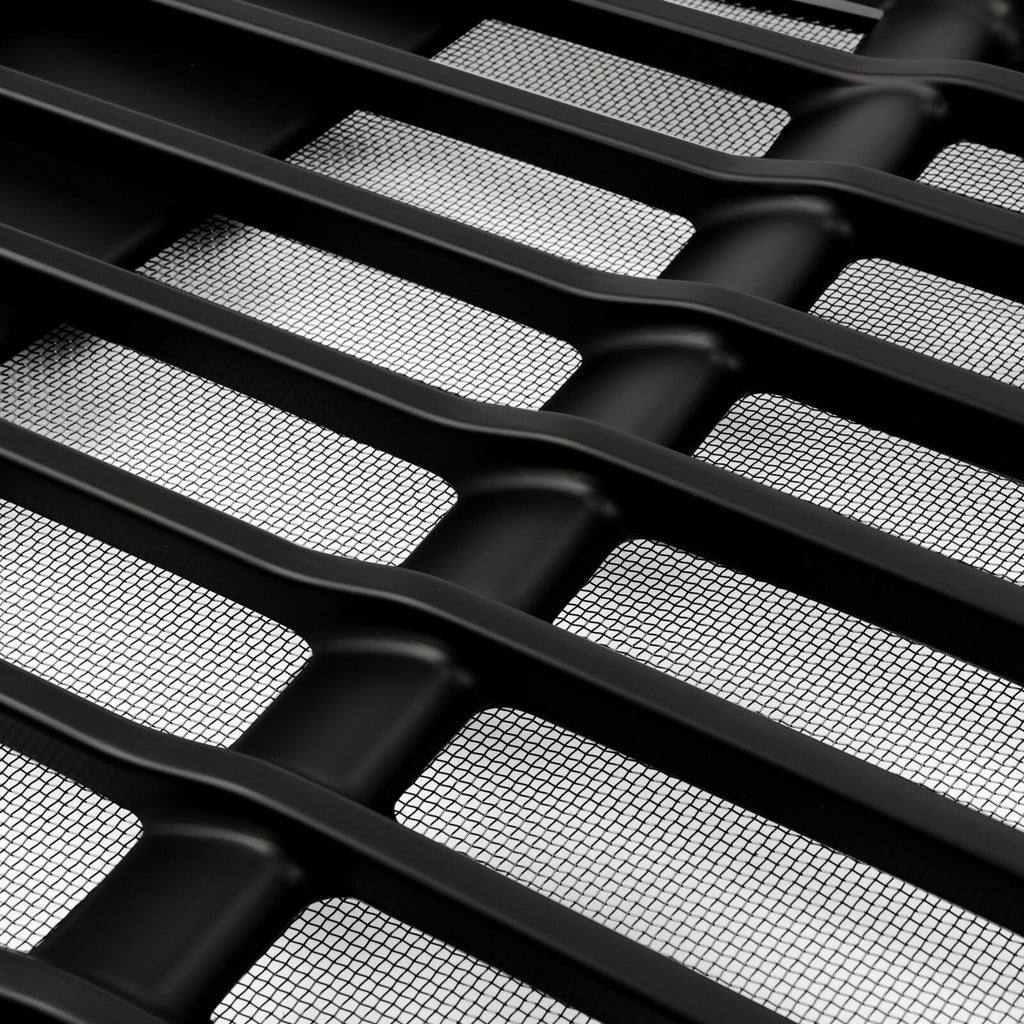 Fit Freightliner Cascadia 08-2017 Black Hood Grille With Bug Screen #A1715624002