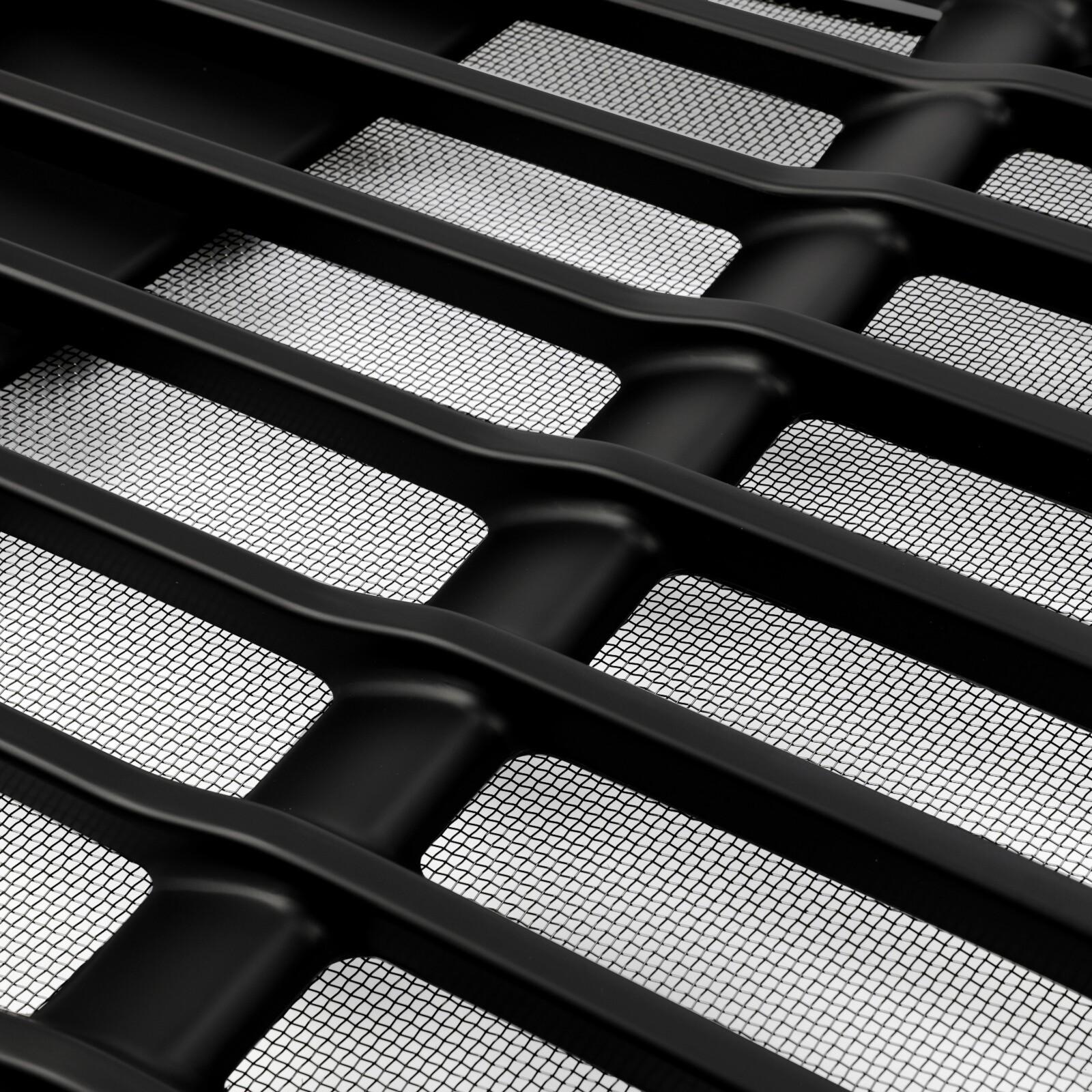 Fit Freightliner Cascadia 08-2017 Black Hood Grille With Bug Screen #A1715624002