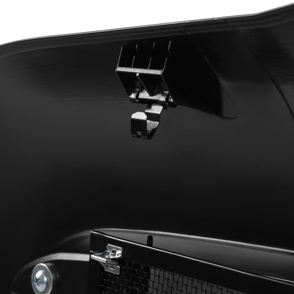 Fit Freightliner Cascadia 08-2017 Black Hood Grille With Bug Screen #A1715624002