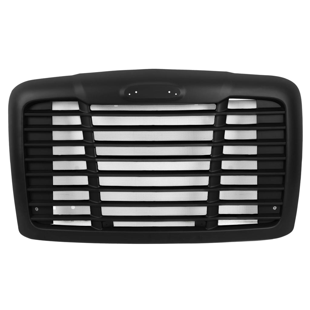 Fit Freightliner Cascadia 08-2017 Black Hood Grille With Bug Screen #A1715624002