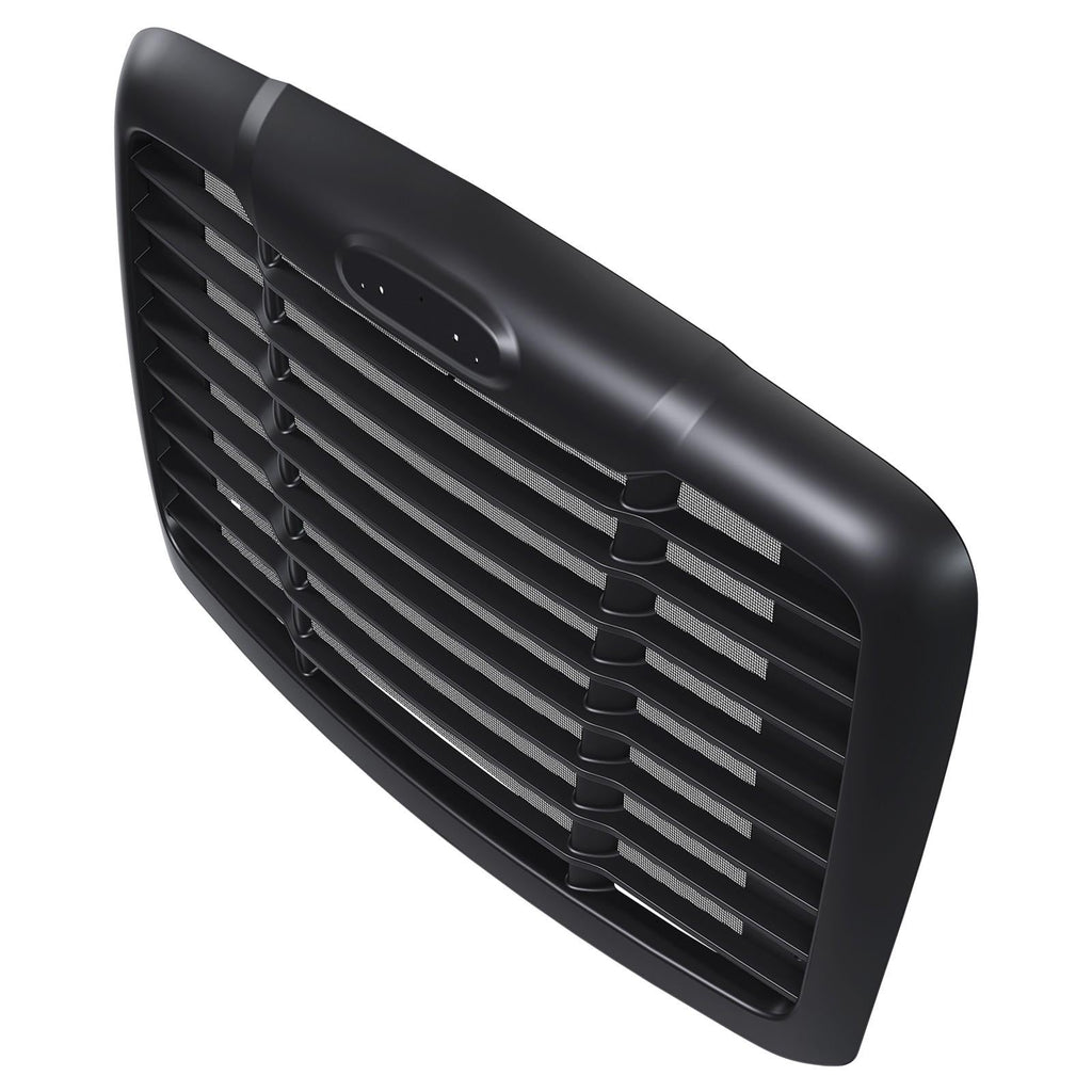 Fit Freightliner Cascadia 08-2017 Black Hood Grille With Bug Screen #A1715624002